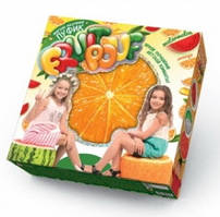 Fruit Pouf М'який надувний пуфик Апельсин Danko Toys