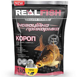 Прикормка Real Fish Короп 1кг (горох)