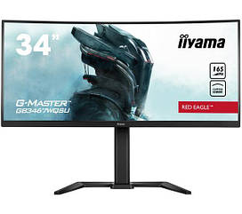 Монітор iiyama G-Master Red Eagle GB3467WQSU-B5 34" UWQHD VA 165 Гц 0,4 мс Вигнутий