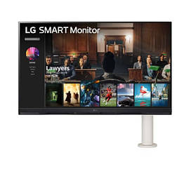 Монітор LG Smart 32SQ780S-W 32" 4K VA 60Hz 5ms