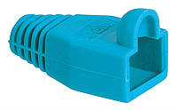 Ковпачок Lucom FreeEnd-RJ45 UTP5e (ковпачок) ізолюючий 6.4mm з вушком синій (25.02.5145) NX, код: 7454174