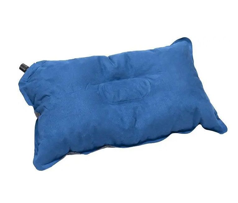 Подушка туристична самонадувна для походів кемпінгу, оксамитове антиковзаюче покриття Розмір 43*26*11см, фото 1