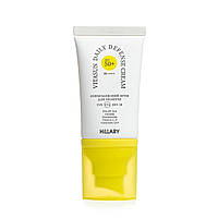 Солнцезащитный крем для лица SPF 50+ VitaSun Daily Defense Cream Hillary 40 мл NX, код: 8154538