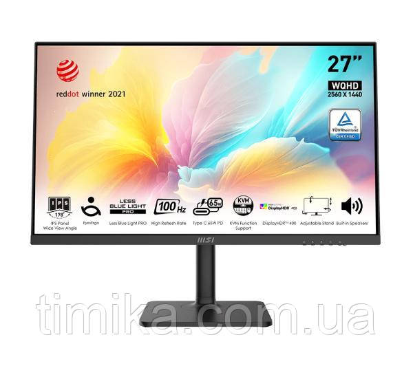 Монітор MSI Modern MD272QXP 27" 2K IPS 100 Гц 1 мс