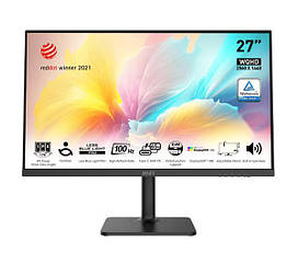 Монітор MSI Modern MD272QXP 27" 2K IPS 100 Гц 1 мс