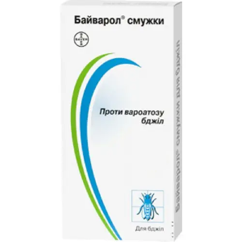 Байварол 1 пачка 4 смужки Elanco/Bayer