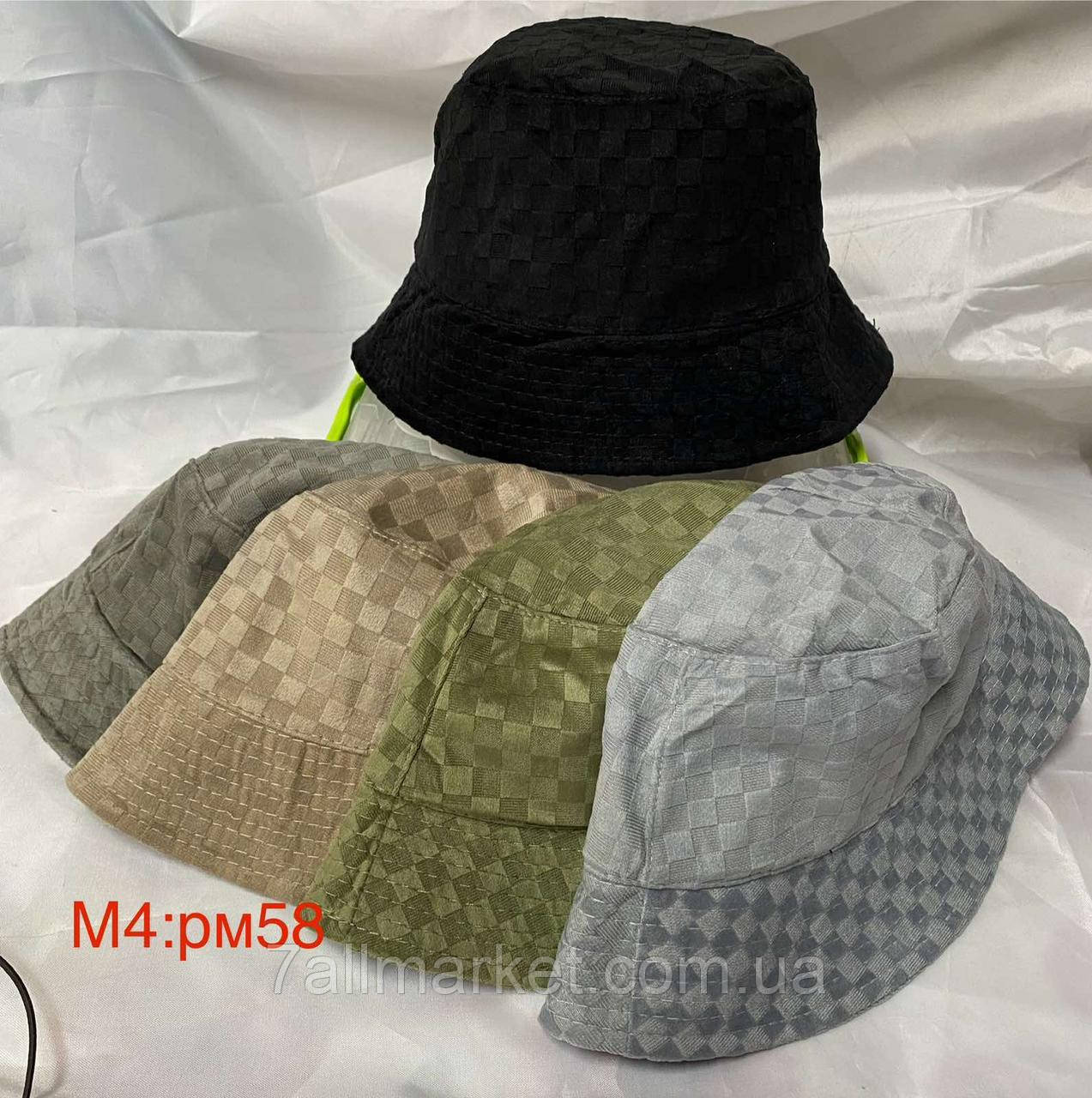 Панама молодіжна мікровельвет на дівчинку р-ри 58 см (міксв) "WHITE" недорого від прямого постачальника