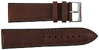 Ремешок для часов кожаный Mykhail Ikhtyar 24 мм Коричневый (S24-508S brown) NX, код: 8299072