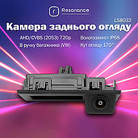 Камера заднего вида в ручку багажника для Audi / VW / Skoda - AHD (2053) 720p (CCD) 170° (LS8032)
