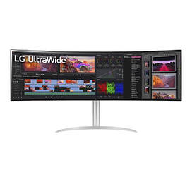 Монітор LG UltraWide 49WQ95C-W 49" 5K Nano IPS 144 Гц 5 мс зігнутий ігровий