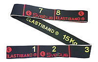 Эспандер для фитнеса Sveltus Elastiband черный (SLTS-0143) 15 кг NX, код: 7461633