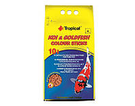 Корм для прудовых рыб Tropical Koi Gold Color Sticks 10 л (800 гр) NX, код: 2643798