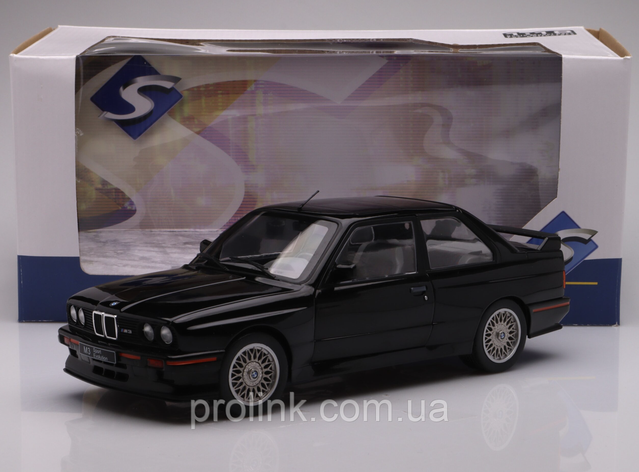 Коллекционная модель автомобиля BMW E30 M3 Sport Evo – 1990, black ...