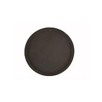 Таця круглий коричневий зі скловолокна, 40 см WINCO (02141) NX, код: 6152204