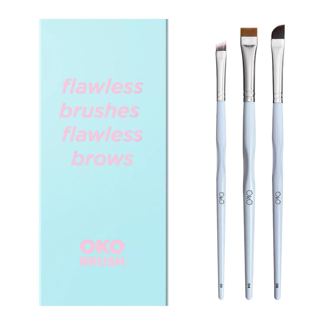 Набір пензликів ОКО Flawless Brushes Flawless Brows