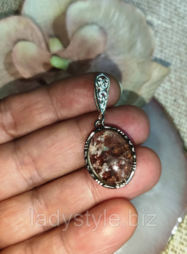 кианит серебряные с петерситом украшения натуральный лодолит