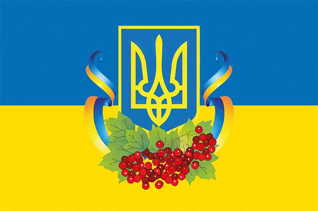 Прапор «Україна» синьо-жовтий, фото 1