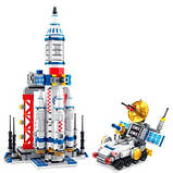 Конструктор Panlos 633086 "Космічний корабель Ракета Запуск 8в1 17 моделей" 693 деталі, фото 4