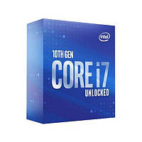 Процессор Intel Core i7 10700K 3.8GHz 16MB, Comet Lake, 95W, S1200 Box (BX8070110700K) QT, код: 1889249