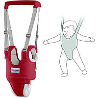 Детские вожжи-ходунки с дополнительными трусиками, подушечками, подкладками Красный (n-811) UP, код: 2460323
