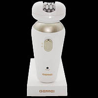 Эпилятор Gemei GM 7005 Professional 5в1 Белый (1009003N) QT, код: 107336