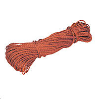 Шнур кордовый крученый влагостойкий Господар Ø6.0 мм 50 м Red (92-0478) QT, код: 8216604