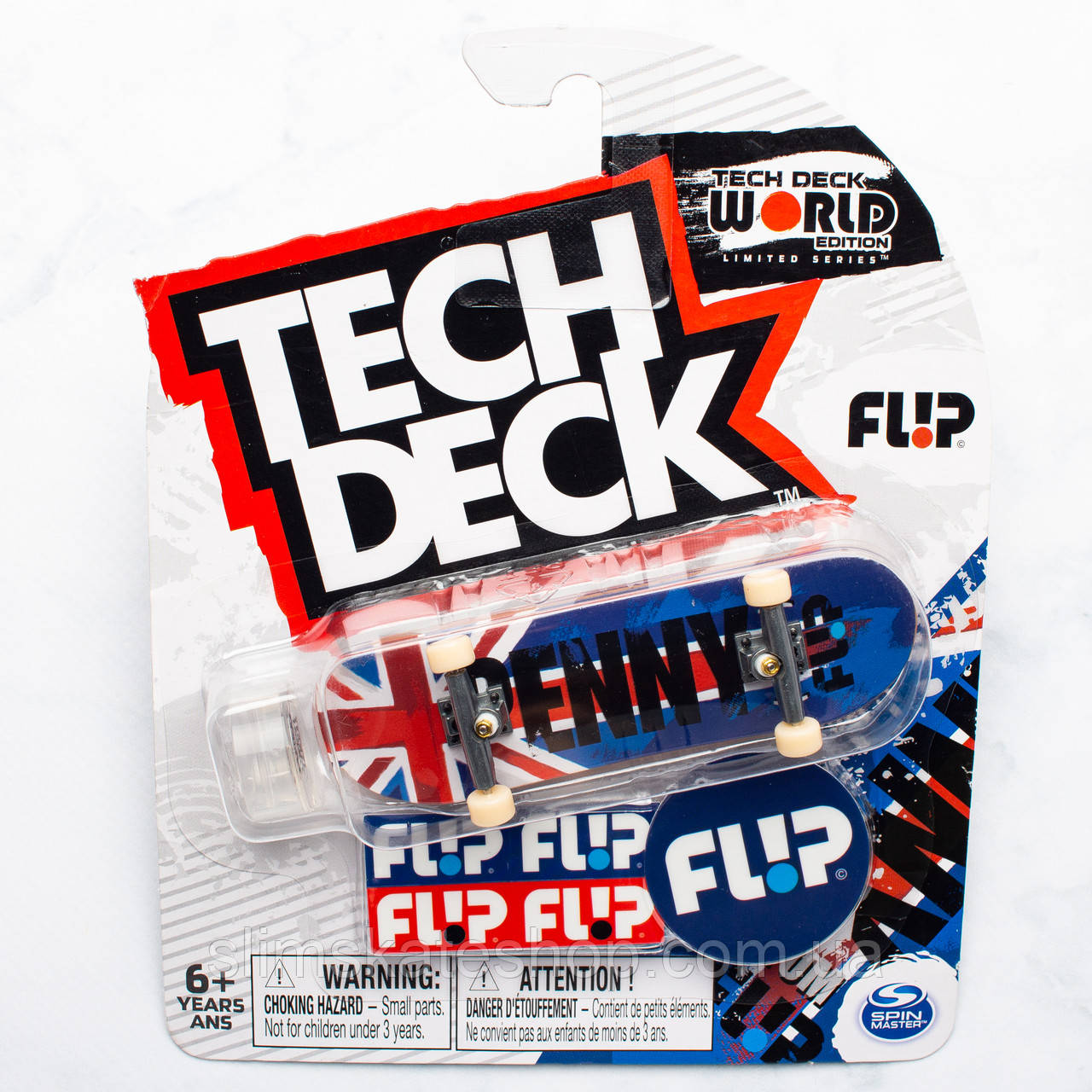 Фінгерборд Tech Deck Flip Tom Penny World Edition Ultra Rare