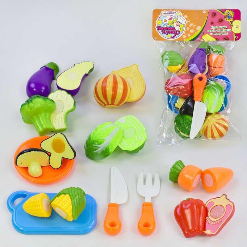 1033 Овочі на липучках для маленьких FUN GAME