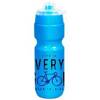 Пластиковая бутылка для воды HEREVIN Colourful Footballer 0.66 л д/спорта (161511-002)