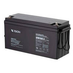 Акумуляторна батарея Vision FM, 12 В, 150 А•год, AGM (6FM150E-X)