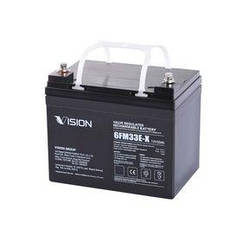 Акумуляторна батарея Vision FM, 12 В, 33 А·год, AGM (6FM33E-X)