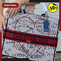 Сумка dior mini Женские сумочки и клатчи Christian Dior Сумка dior book tote черная Christian dior book vip Большой
