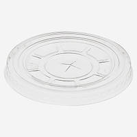 Кришка плоска прозора з отвором Польща, упаковка 50 шт, 011200014