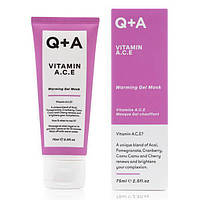 Маска для лица мультивитаминная Q+A vitamin A.C.E. 75 мл QT, код: 8289923