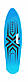 Скейт пластиковий 70см колеса з поліуретану, що світяться, антиковзаюча поверхня, ручка, blue, фото 5