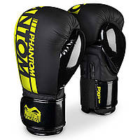 Боксерські рукавиці Phantom APEX Elastic Neon 12 унцій Black Yellow NB, код: 8080713