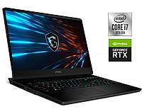 Ігровий ноутбук Б-клас MSI GP66 Leopard 10UG/ 15.6" 1920x1080/ i7-10750H/ 16GB RAM/ 512GB SSD NVMe/ RTX 3070 8GB