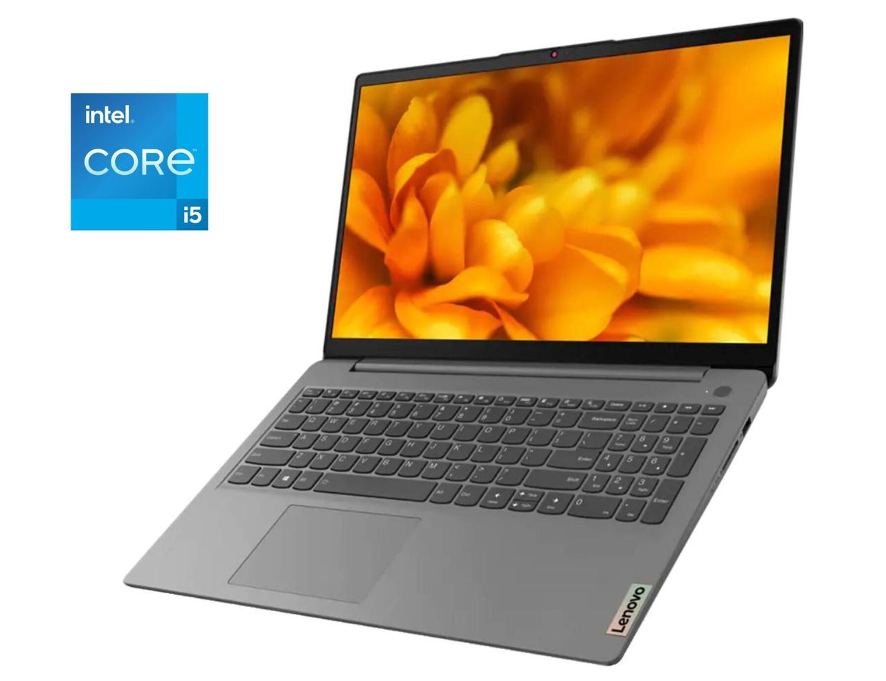 Ультрабук Б-клас Lenovo IdeaPad 3 15IAU7/ 15.6" 1920x1080 Touch/ i5-1235U/ 8GB RAM/ 256GB SSD/ Iris Xe