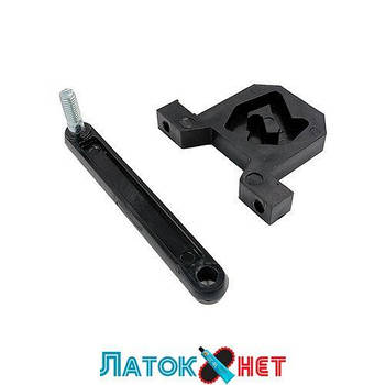 Напрямна важеля з важелем затискача кулачків столу та віджимання борту для шиномонтажних верстатів