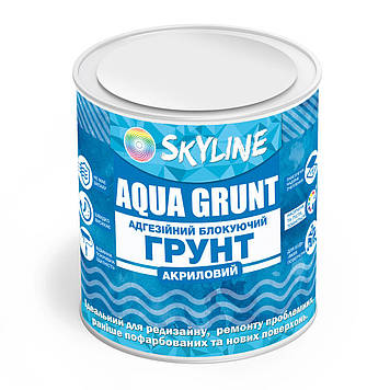Аква Грунт Акриловий Адгезійний Блокуючий Skyline Aqua Grunt 0.75 л