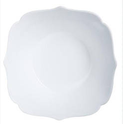 Салатник Vinnarc Authentic White квадратний 17,5х17,5 см склокераміка (LFHW70)