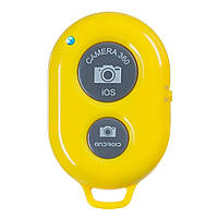 Bluetooth Remote Control For Selfie Stick Yellow