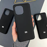 Силиконовый чехол для Xiaomi Mi 11 Black (18)