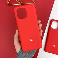 Силиконовый чехол для Xiaomi Mi 11 Red (14)