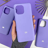 Силиконовый чехол для Xiaomi Mi 11 Light purple (39)