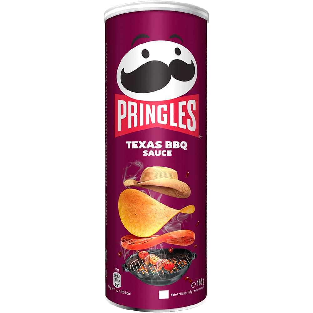 Чипси Pringles зі смаком барбекю (Texas BBQ) 165г
