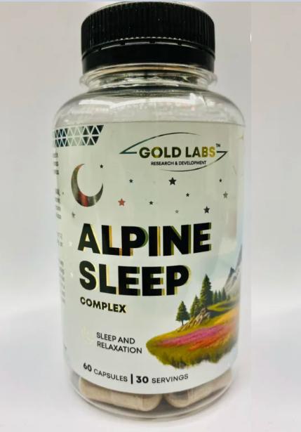 Харчова добавка GOLD LABS  Alpine Sleep Complex 60 капсул
