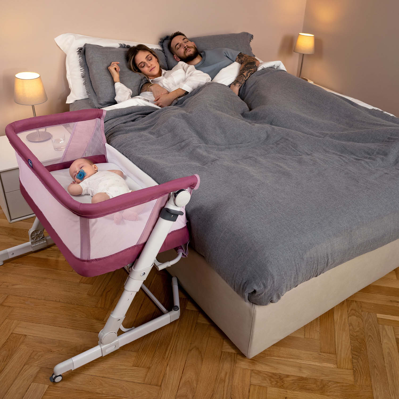 Детская кроватка Chicco Next2Me Pop Up - фото 2 - id-p1736715108