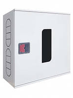 Шафа пожежна LEVMETAL ШП-Н 60/60 (RAL 9003) (навісна, без задньої стінки, біла, 600х600х230 мм)