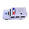 УЦЕНКА. Дитячий сейф із кодом і відбитком пальця у формі "Машина поліції Гелендваген" 2106-1 (погана коробка 206), фото 3